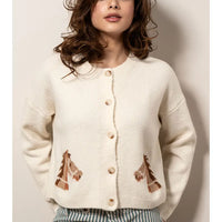Western Horse Cardigan
