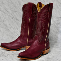 Fenoglio Burgandy Plum Full Hide Boot