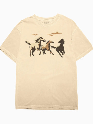 Shop Good Wild Horses Western Tee