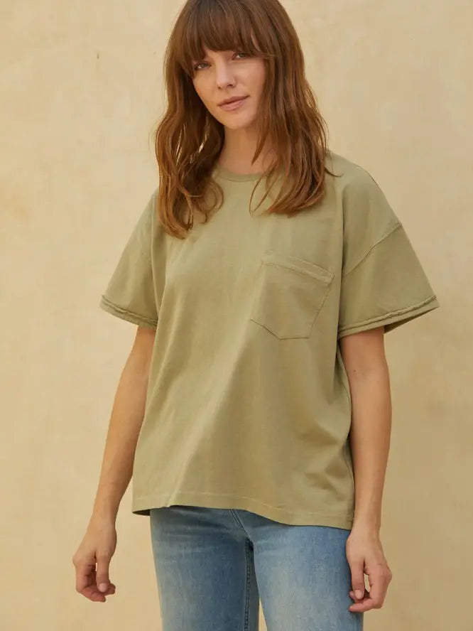 Sage Pocket Tee