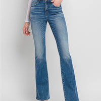 Flying Monkey High Rise Full Length Bootcut Jeans