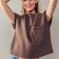 Urban Daizy Softest Embrace Top Mocha