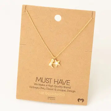 Fame Boot & Star Necklace