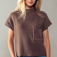 Urban Daizy Softest Embrace Top Mocha