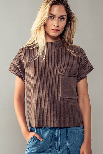 Urban Daizy Softest Embrace Top Mocha