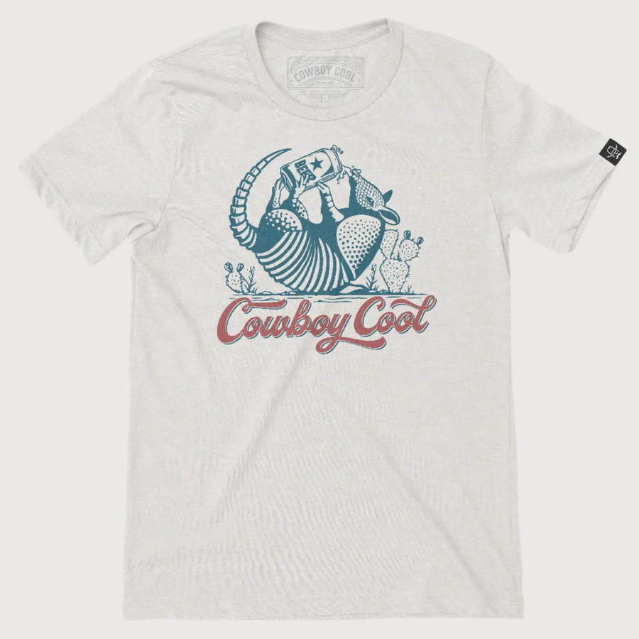 Cowboy Cool Dillo After Dark Tshirt