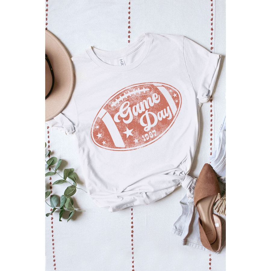 HRT&LUV Game Day Football Graphic Tee