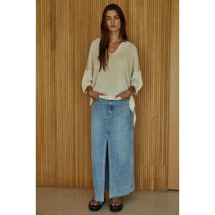 Cotton Knit Pullover