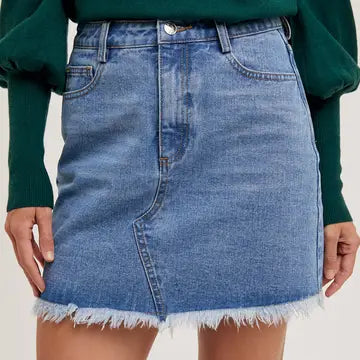 Mini Denim Skirt
