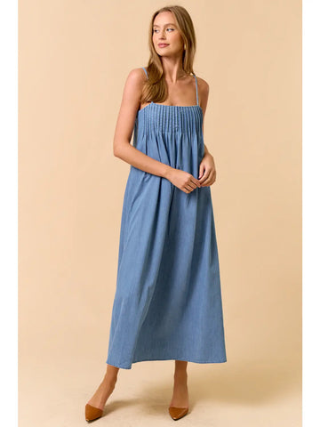 Denim Midi Dress