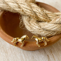 Agaveh Giddy Up Earrings Gold