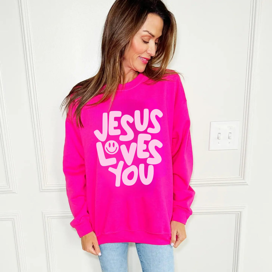 Jesus Loves Me Sweatshirt