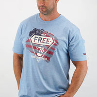 Drover Cowboy Threads T-Shirt - Making Men Free Since 1776 Tee