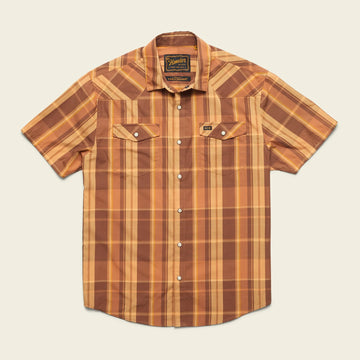 Howler Bros H Bar B Snapshirt Stanfield Plaid Adobe