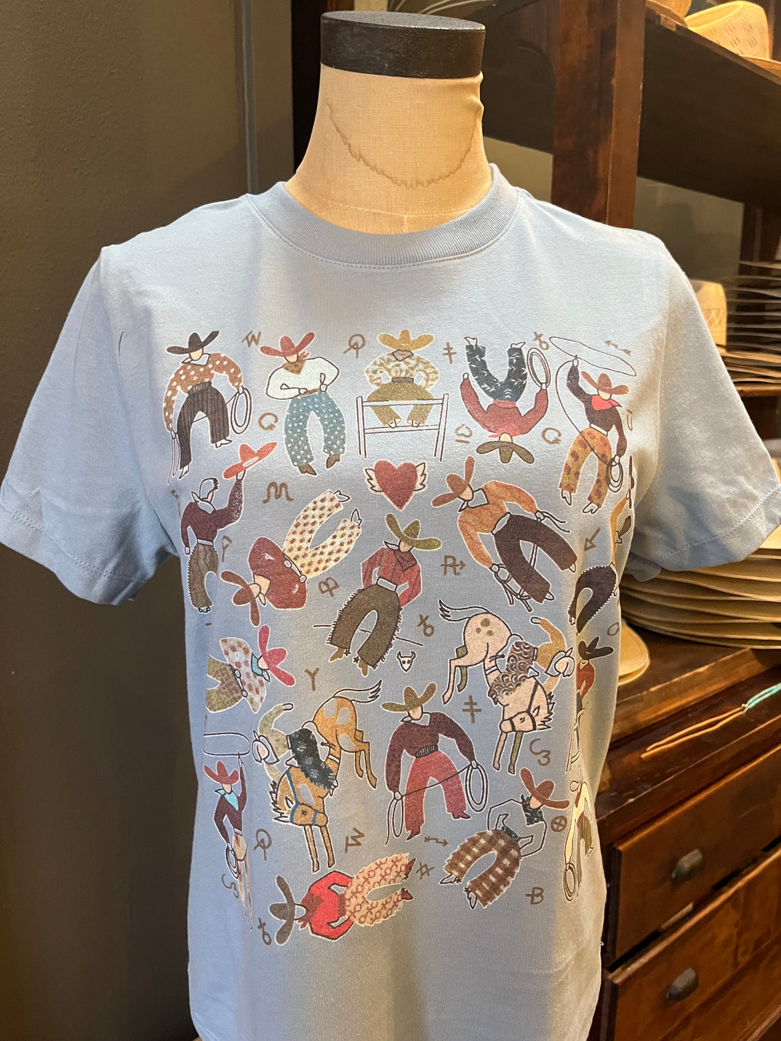 XOXO Art & Co Way Out West Boxy Tee