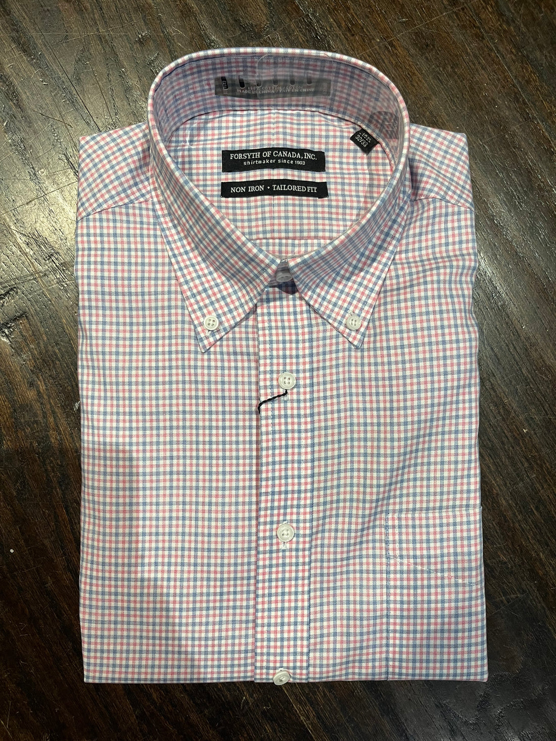 Forsyth Of Canada Tailored Dress Shirt