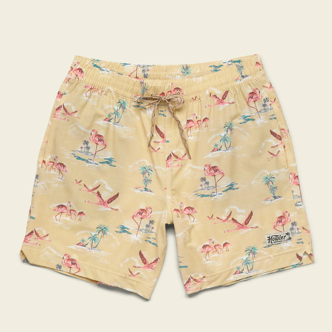 Howler Bros Deep Set Boardshorts Flamingo