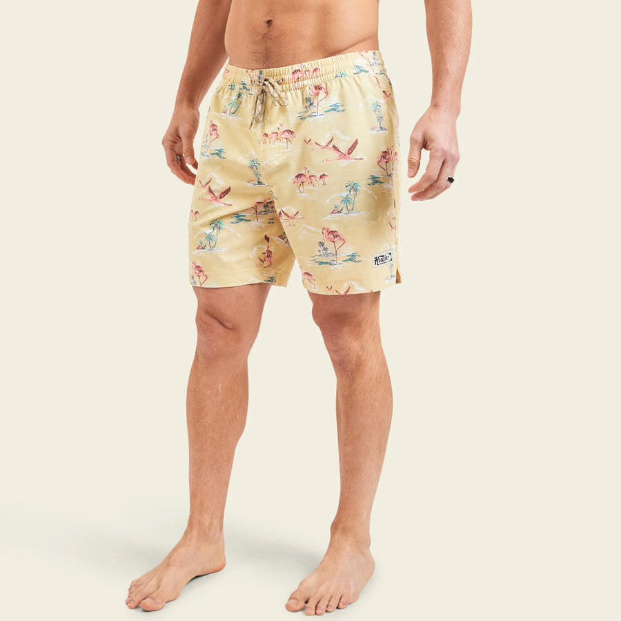 Howler Bros Deep Set Boardshorts Flamingo