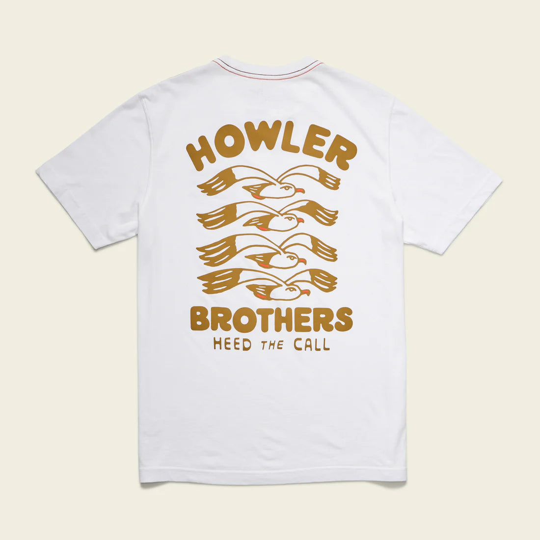 Howler Bros Cotton T-shirt Flocka Seagulls