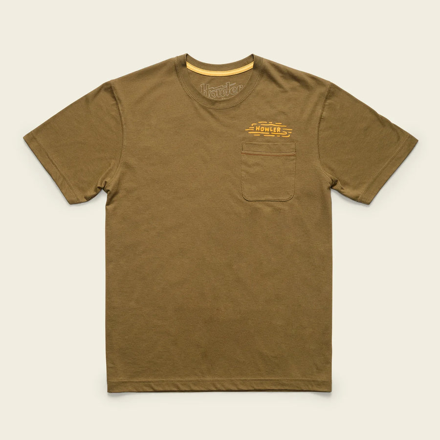 Howler Bros Pocket T-Shirt Squatch Rider