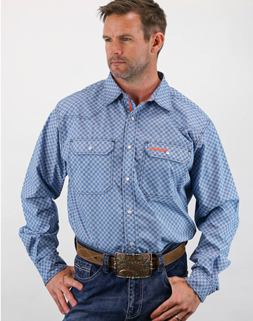 Drover Cowboy Threads Outlaw Pearl Snap