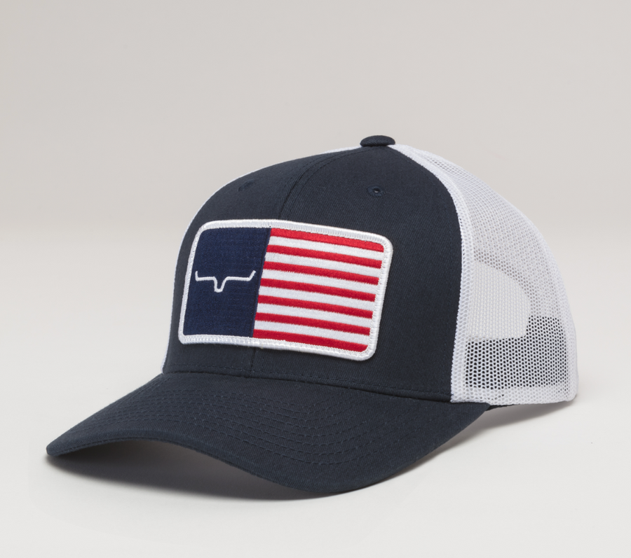 Kimes Ranch American Trucker Navy/White