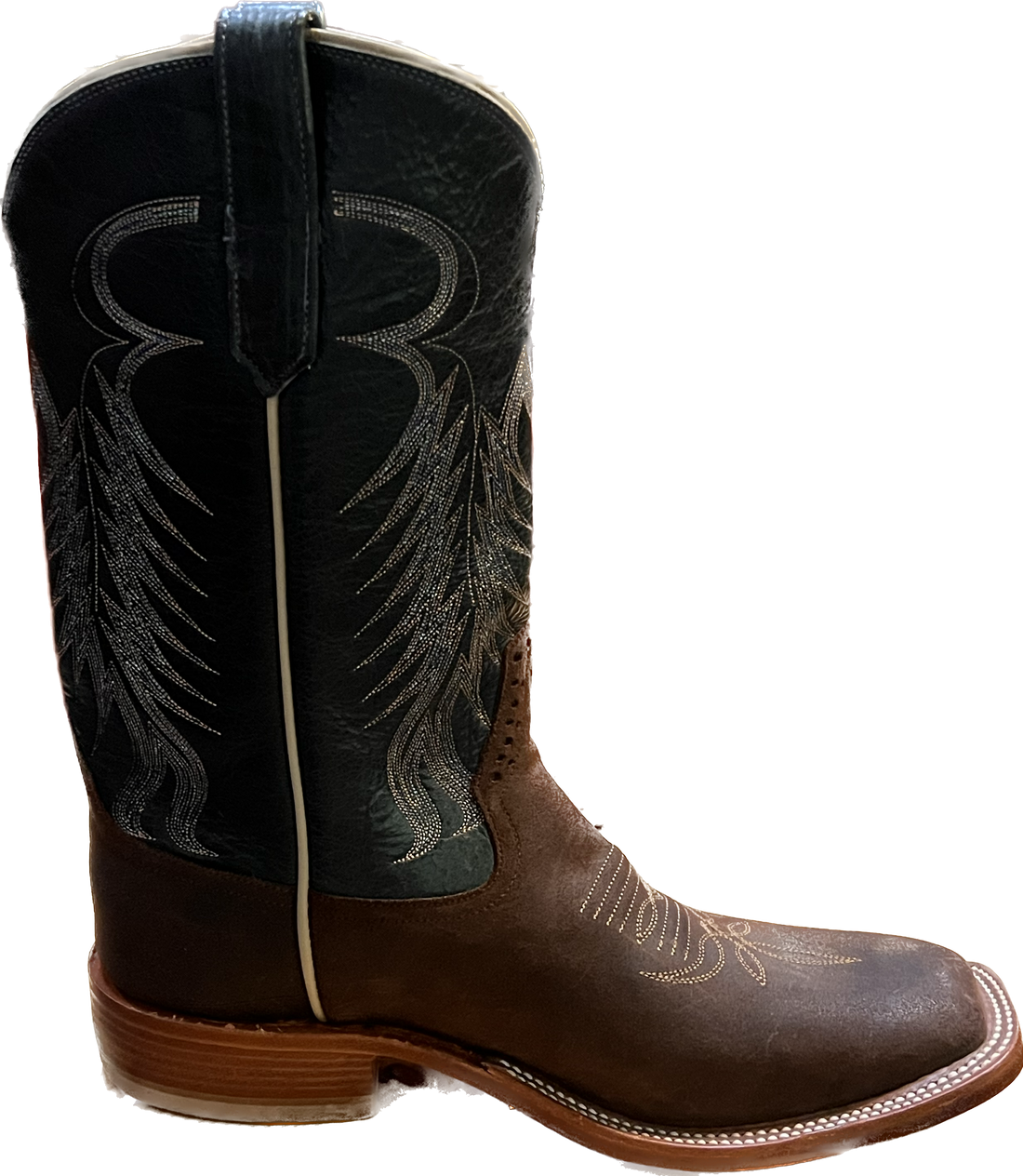 Rios of Mercedes Brown Bison Kudu Indigo Navajo Mens Boots