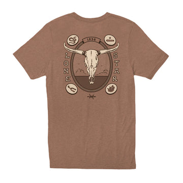 Texas Standard Heritage Printed Tee - Skull