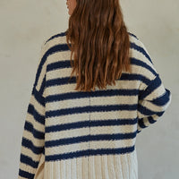 By Together Candy Cloudy Striped Cardigan