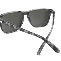 Knockaround Granite Tortoise Shell / Silver Smoke Fast Lanes