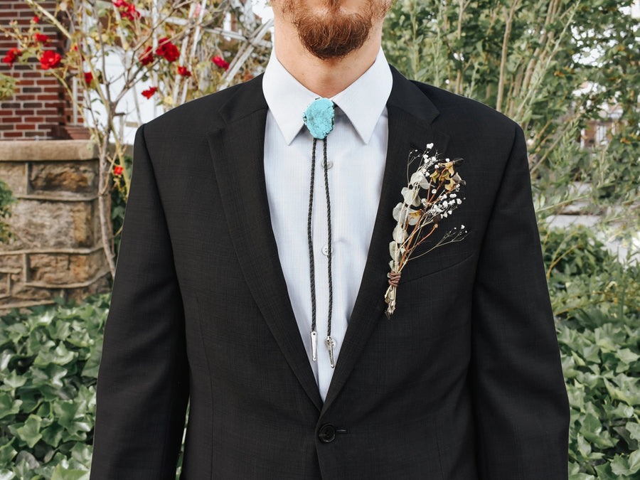 Gemstone Bolo Tie