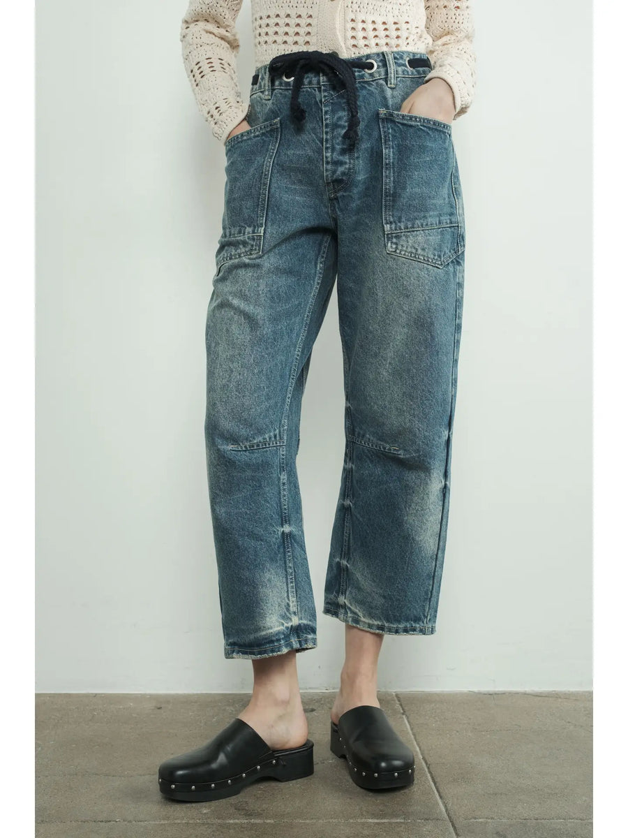 Barrel Denim Pant
