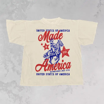 Made In America Oversized Tee
