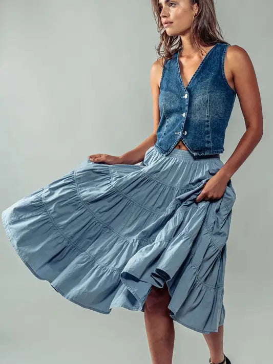 Urban Daizy The Dependable Denim Vest