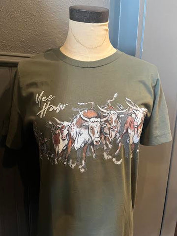 XOXO Yeehaw Cattle Drive Tee